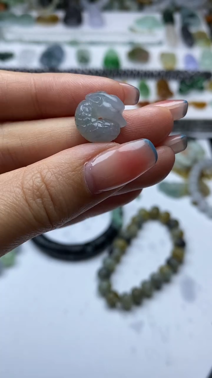 未镶嵌定制翡翠毛货定制不退不换