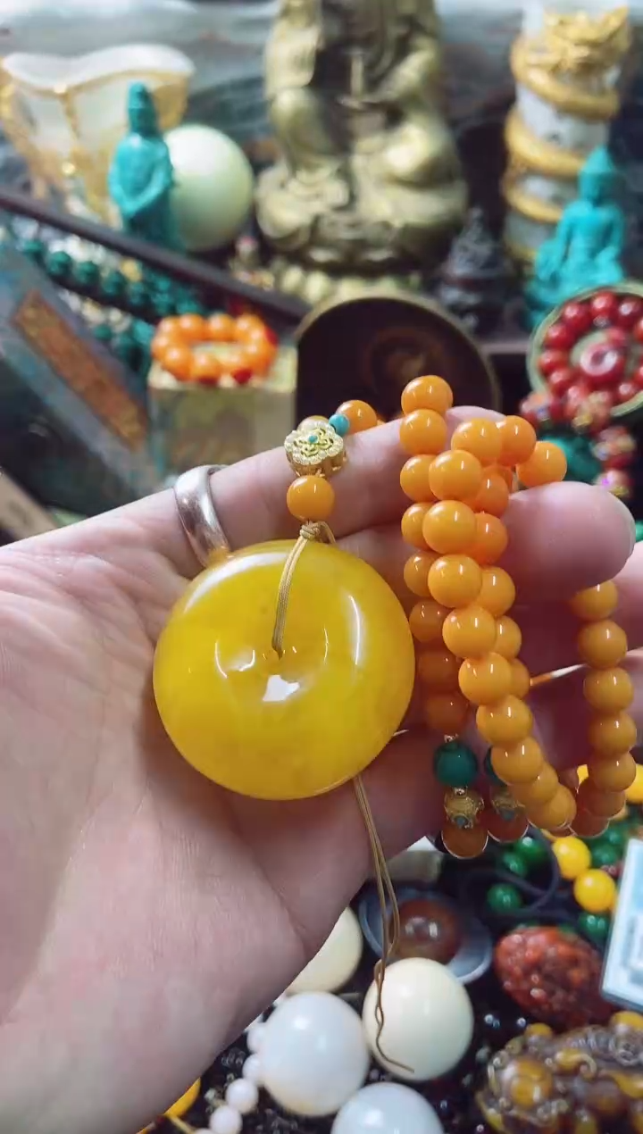 【闪购商品】蜜蜡裸石未镶嵌主播推荐主播推荐