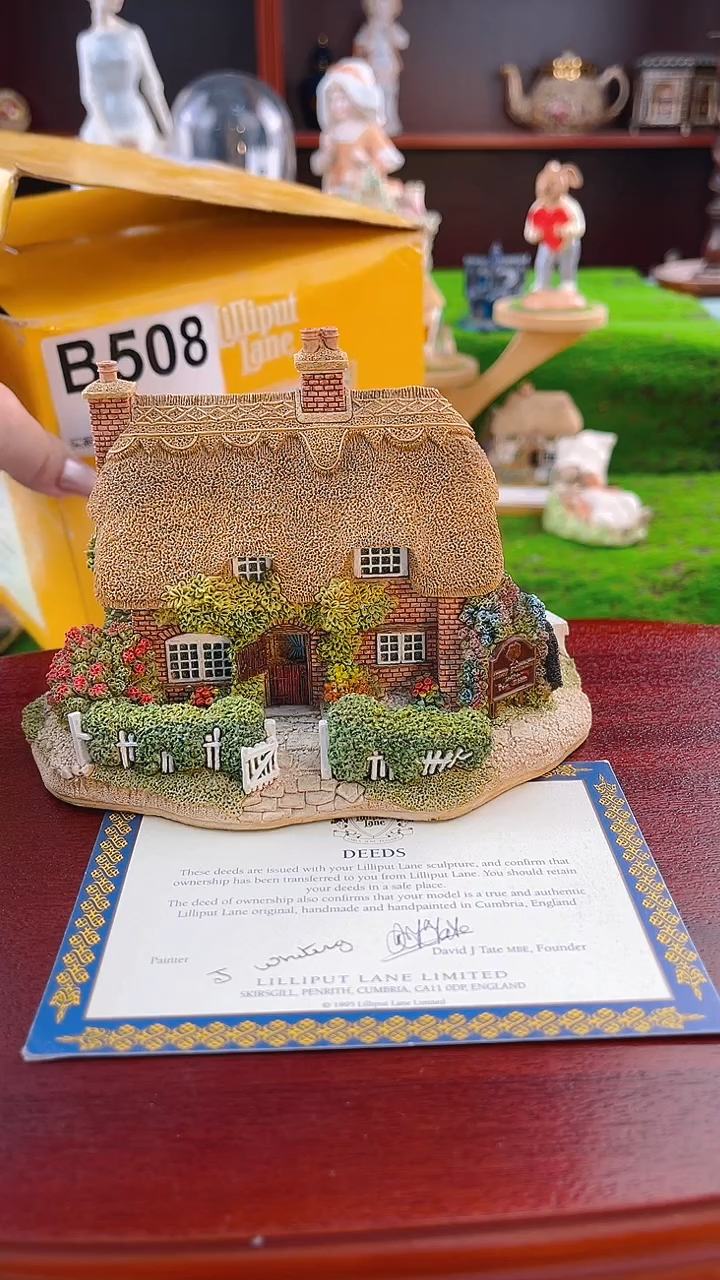 【闪购商品】紫砂茶宠Lilliput中古微缩建筑508