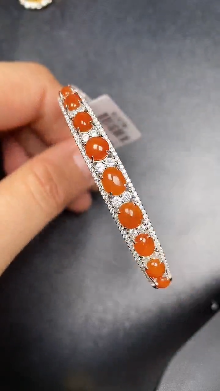 银S925镶嵌戒指翡翠1880
