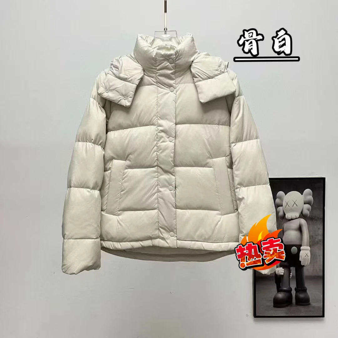 高版户外收腰白鹅绒中长款加厚女士潮流秋冬0014-kk