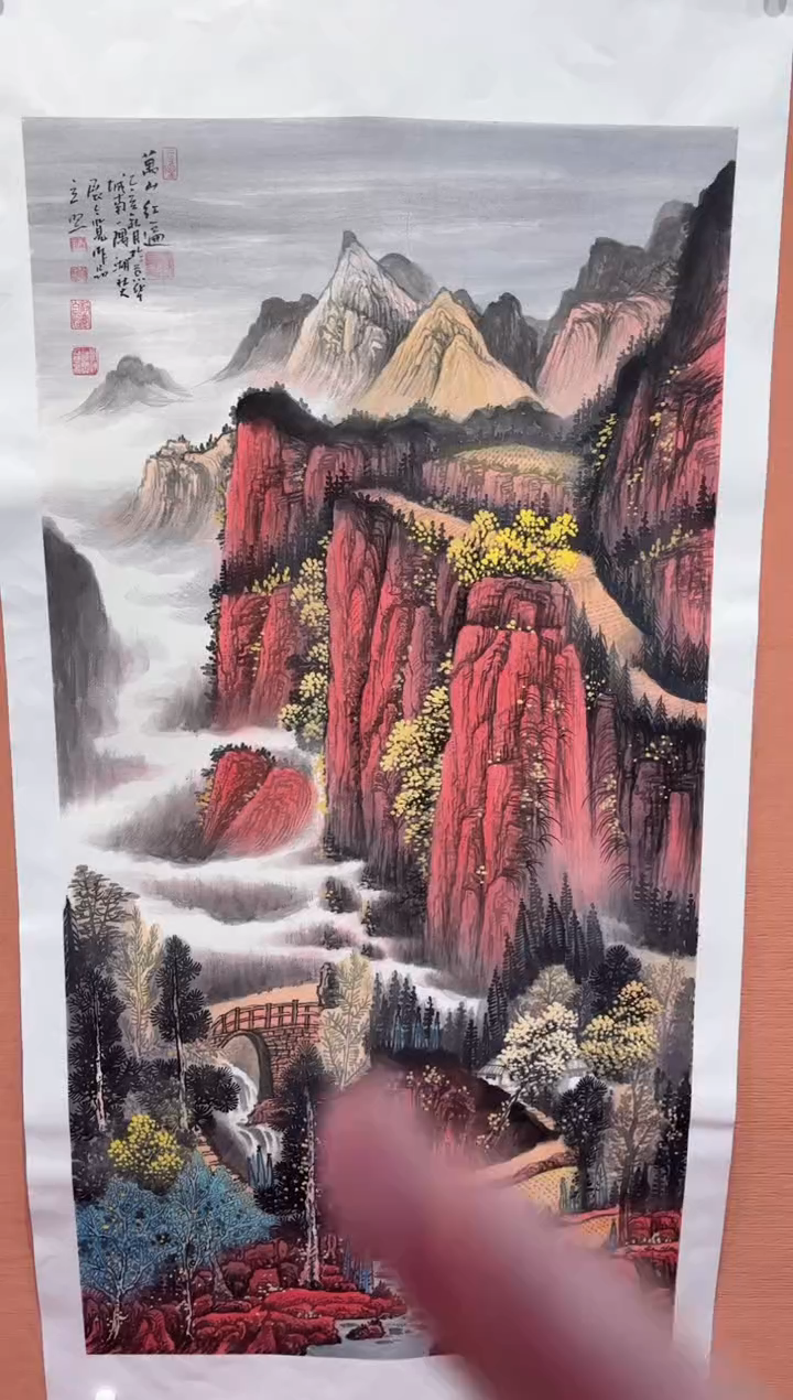 国画师立照老师国画作品