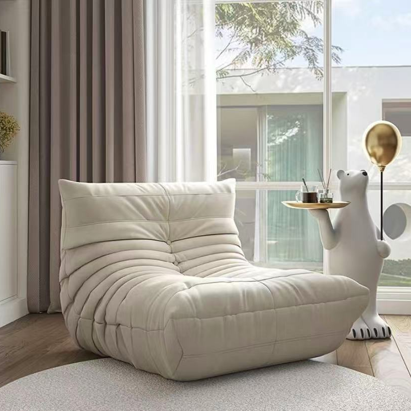 毛毛虫沙发单人椅可躺可坐懒人椅懒人沙发单人沙发椅阳台网红家具