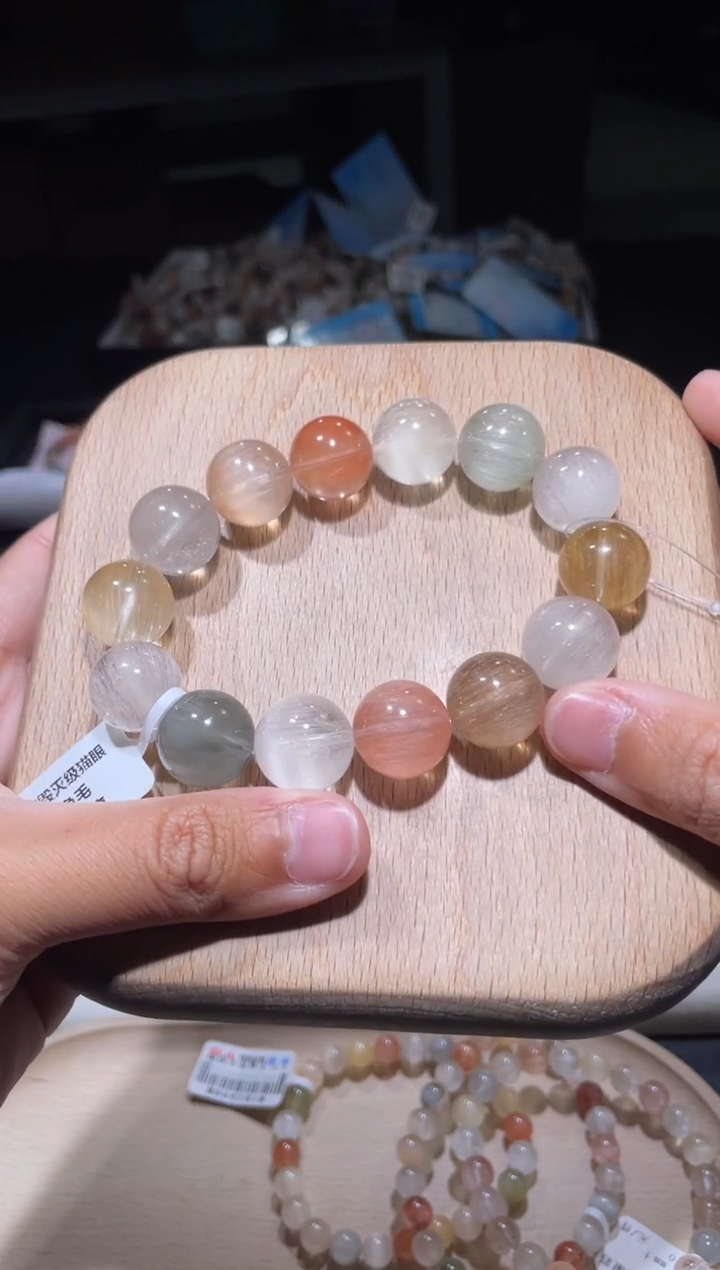 【闪购商品】水晶手链未镶嵌6号多样性发货一V 15+