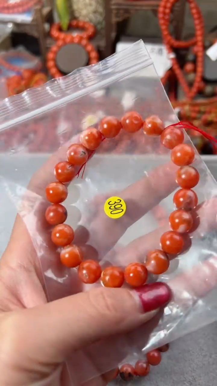 【闪购商品】南红玛瑙手串未镶嵌11