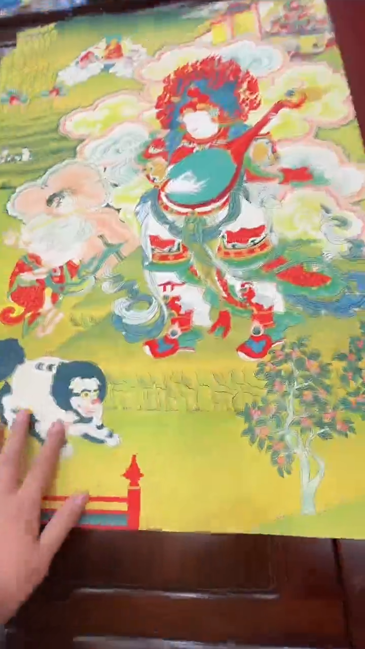 卷轴画唐卡16071