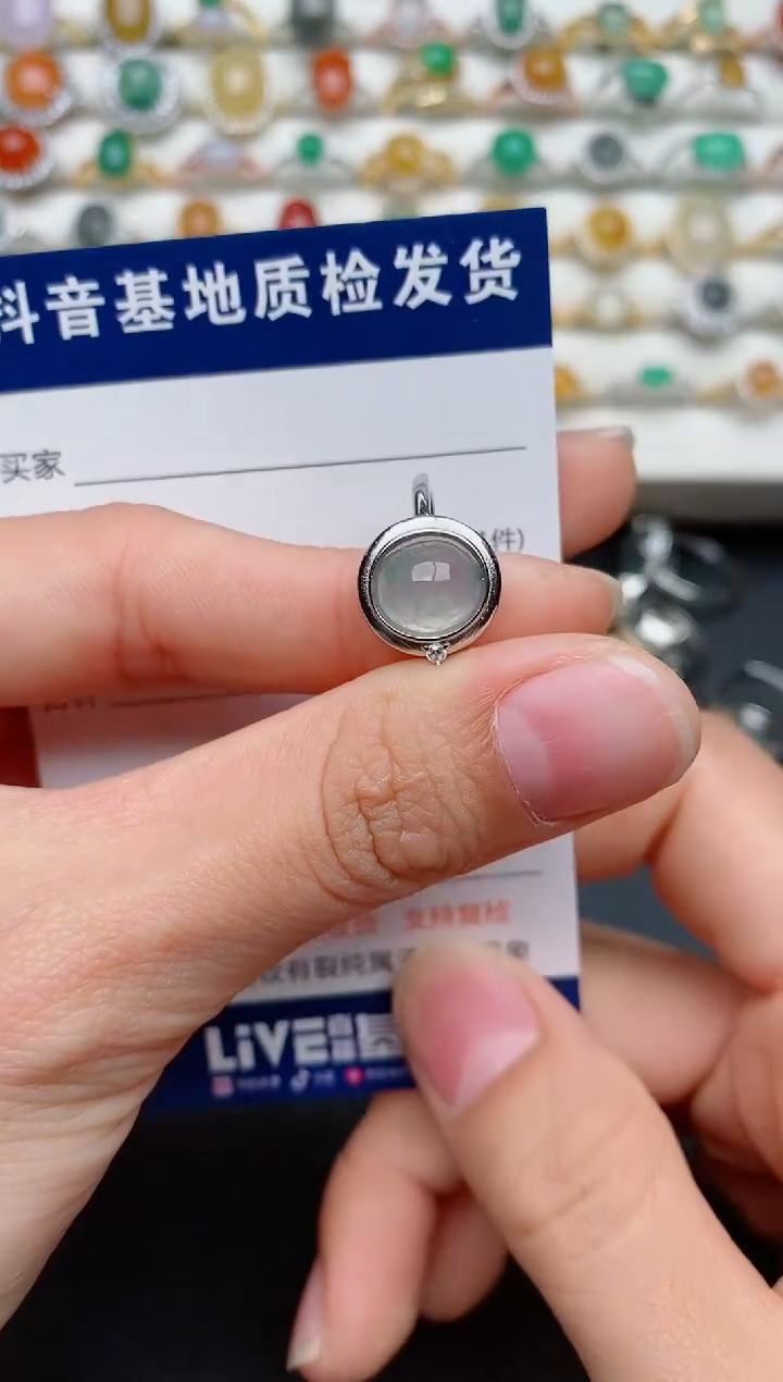 【闪购商品】翡翠戒指银S925镶嵌.....