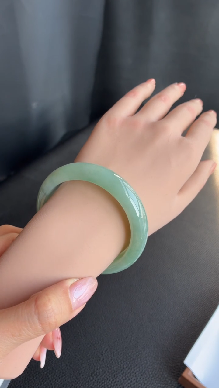 未镶嵌手镯翡翠5号55.3*12.7*8.1正圈