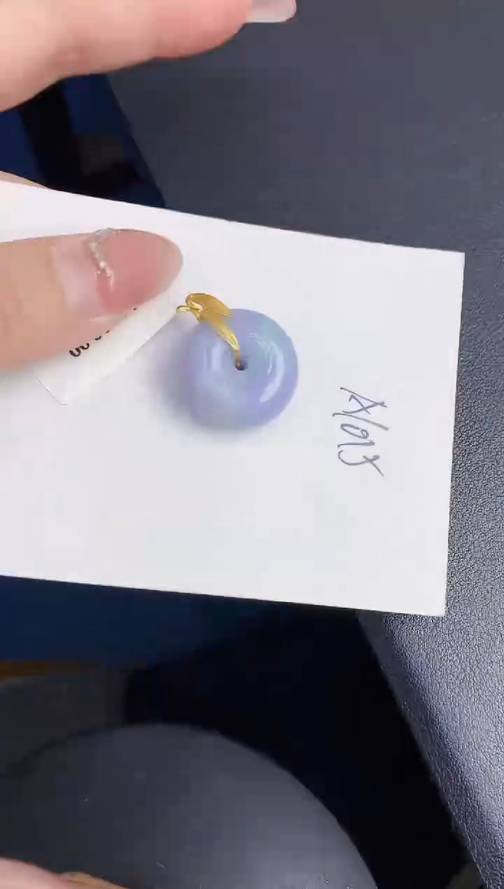 【闪购商品】翡翠颈饰18K金镶嵌000000000000