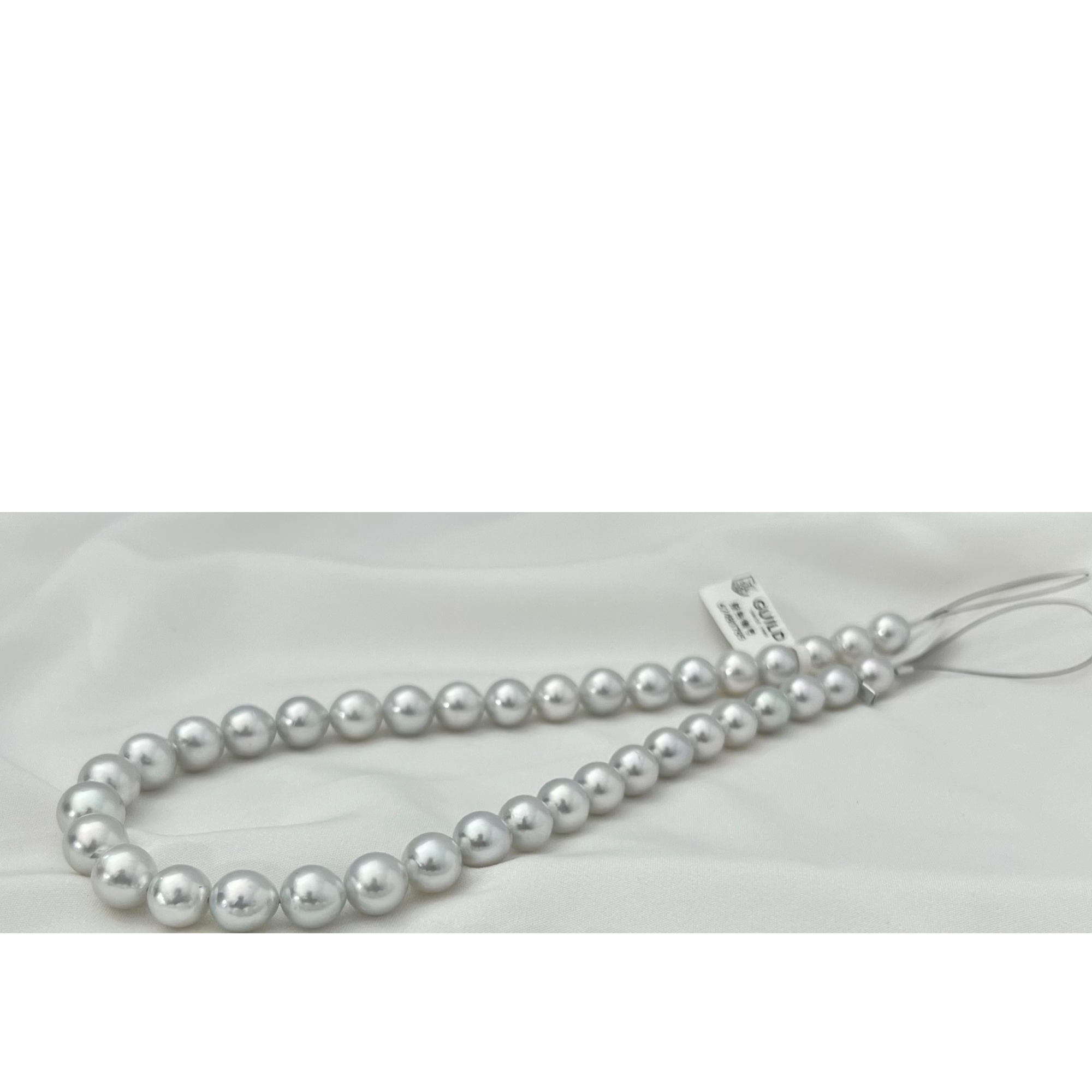 天然海水澳白珍珠裸珠定制时尚经典项链