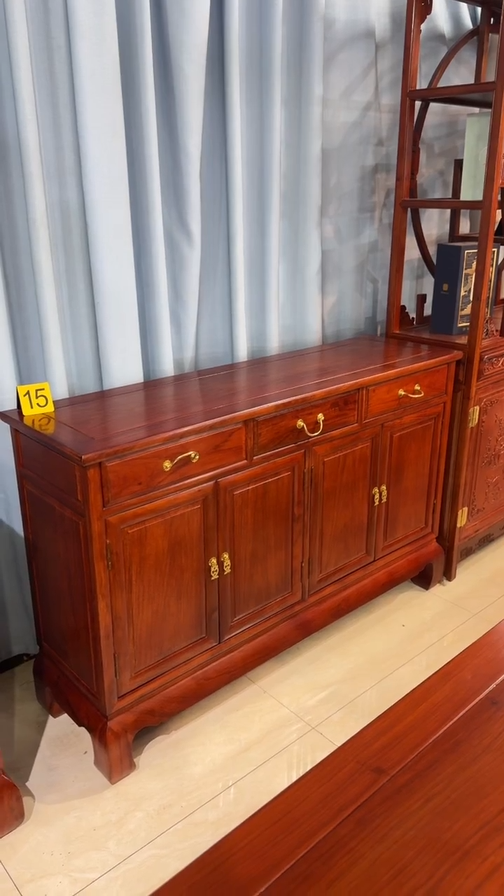 花梨木类柜类家具大**心138*40*88餐边柜刺猬紫檀