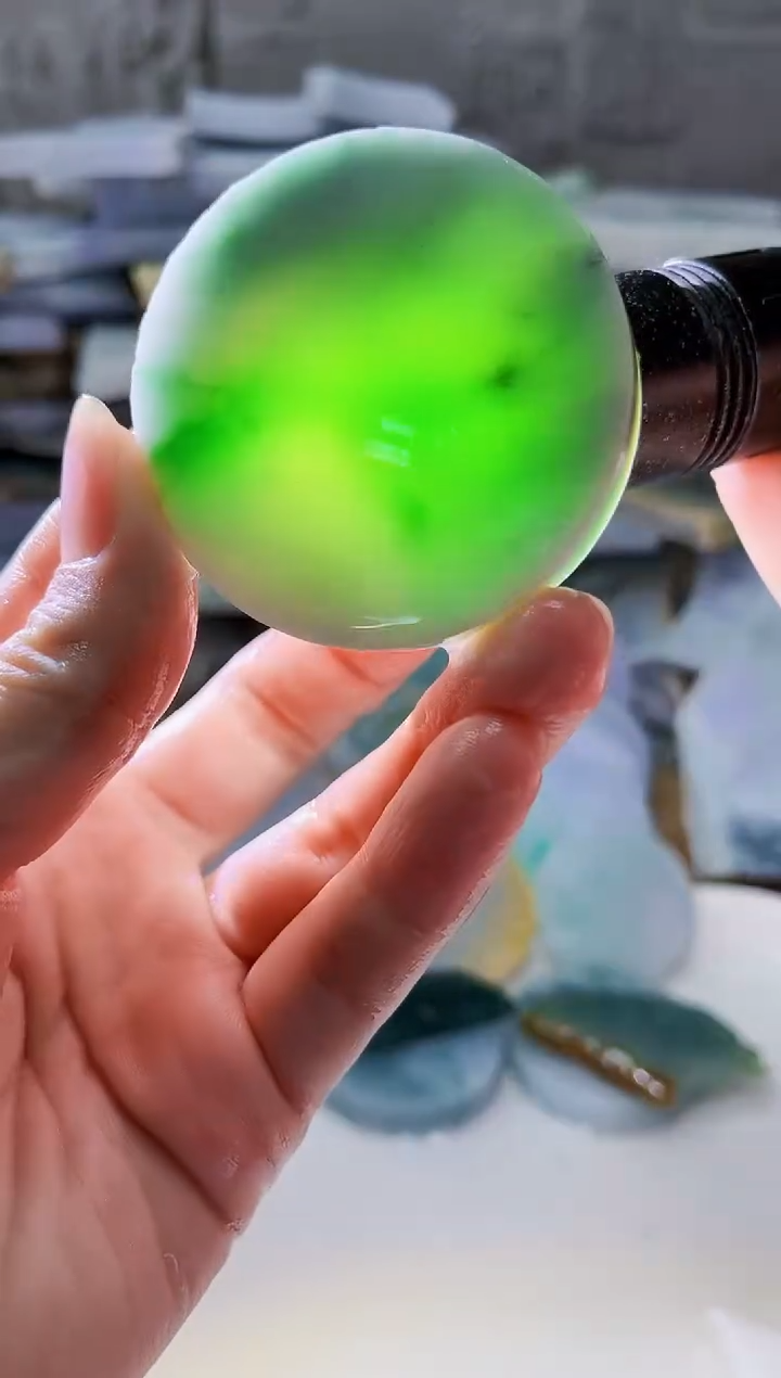 裸石翡翠天然翡翠A货 南 370