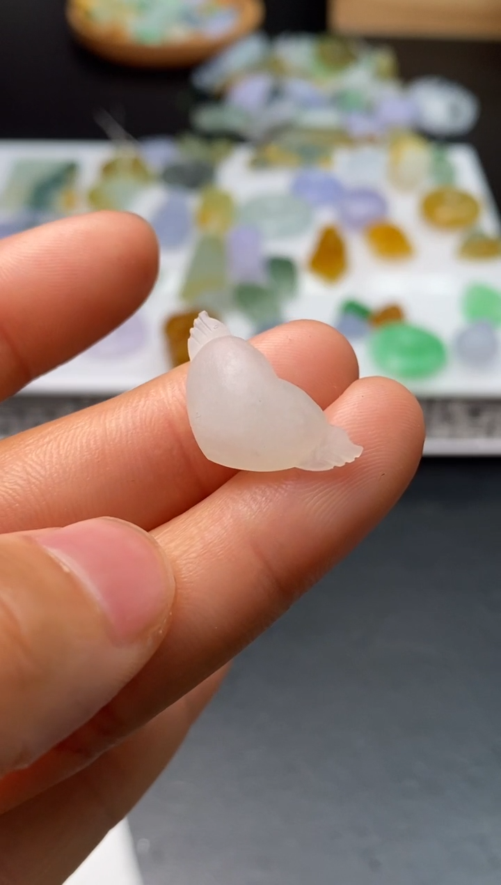 【闪购商品】定制翡翠未镶嵌翡翠毛货~多样性发货一个
