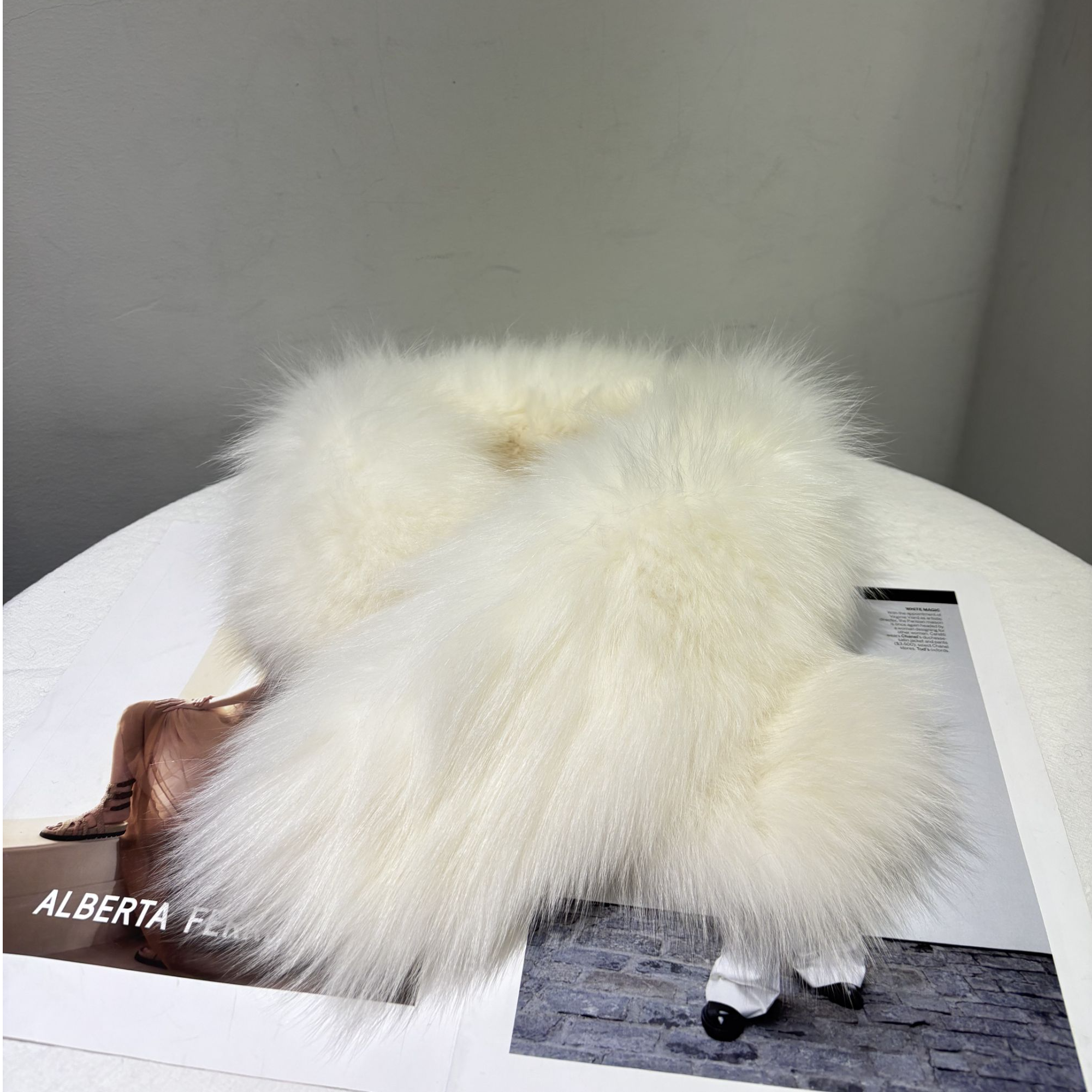 YEER·SHOP 爷儿秋冬时尚百搭新款双面真毛时尚围巾围脖