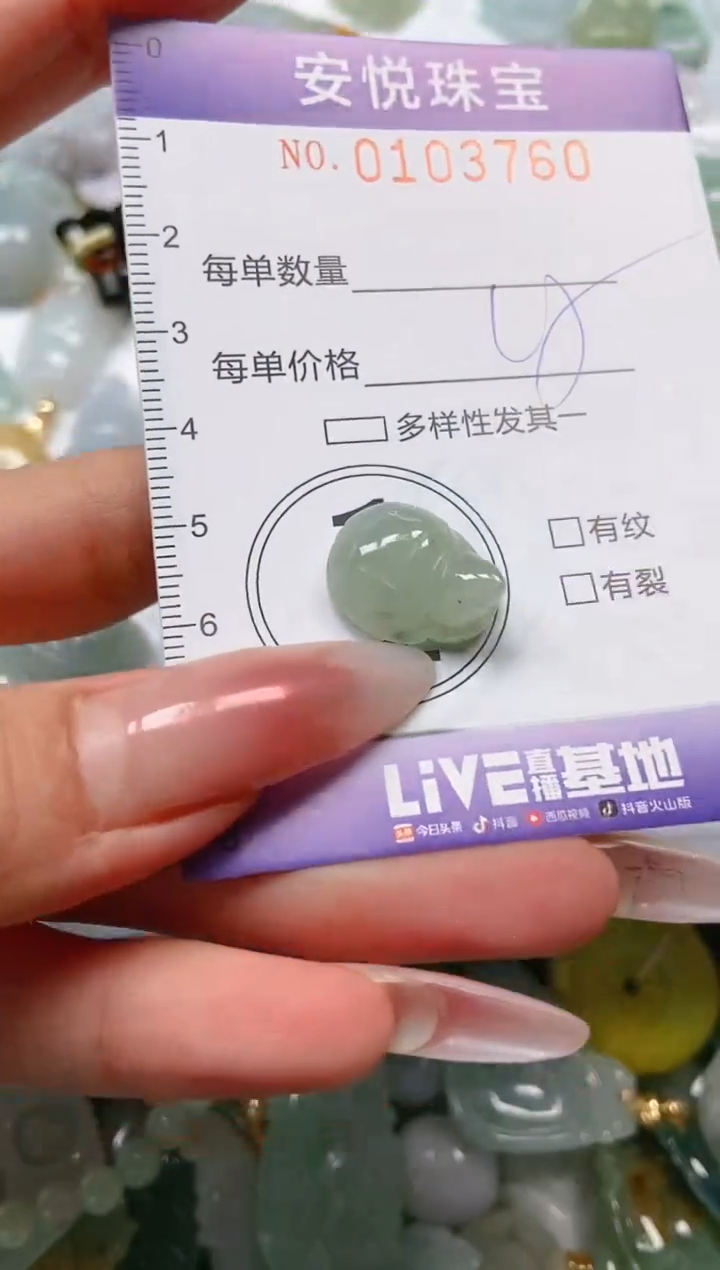 【闪购商品】翡翠颈饰未镶嵌闪购0103760