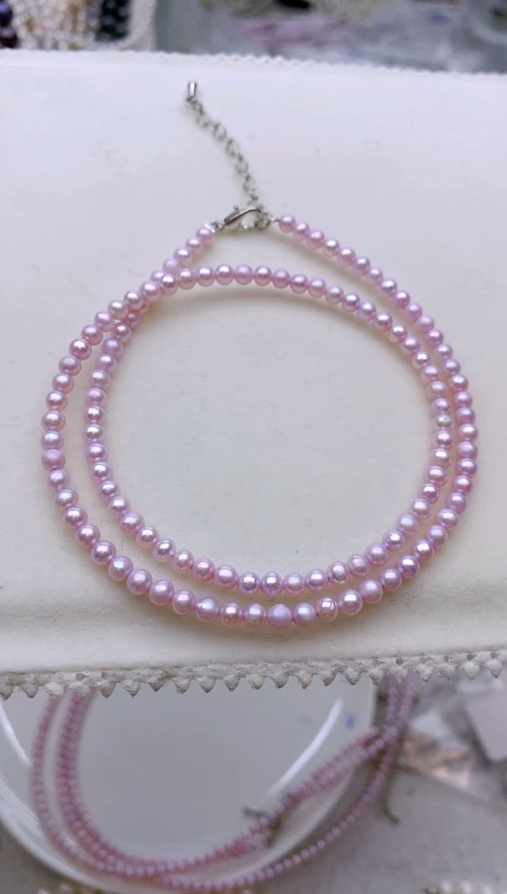 未镶嵌1淡水珍珠项链