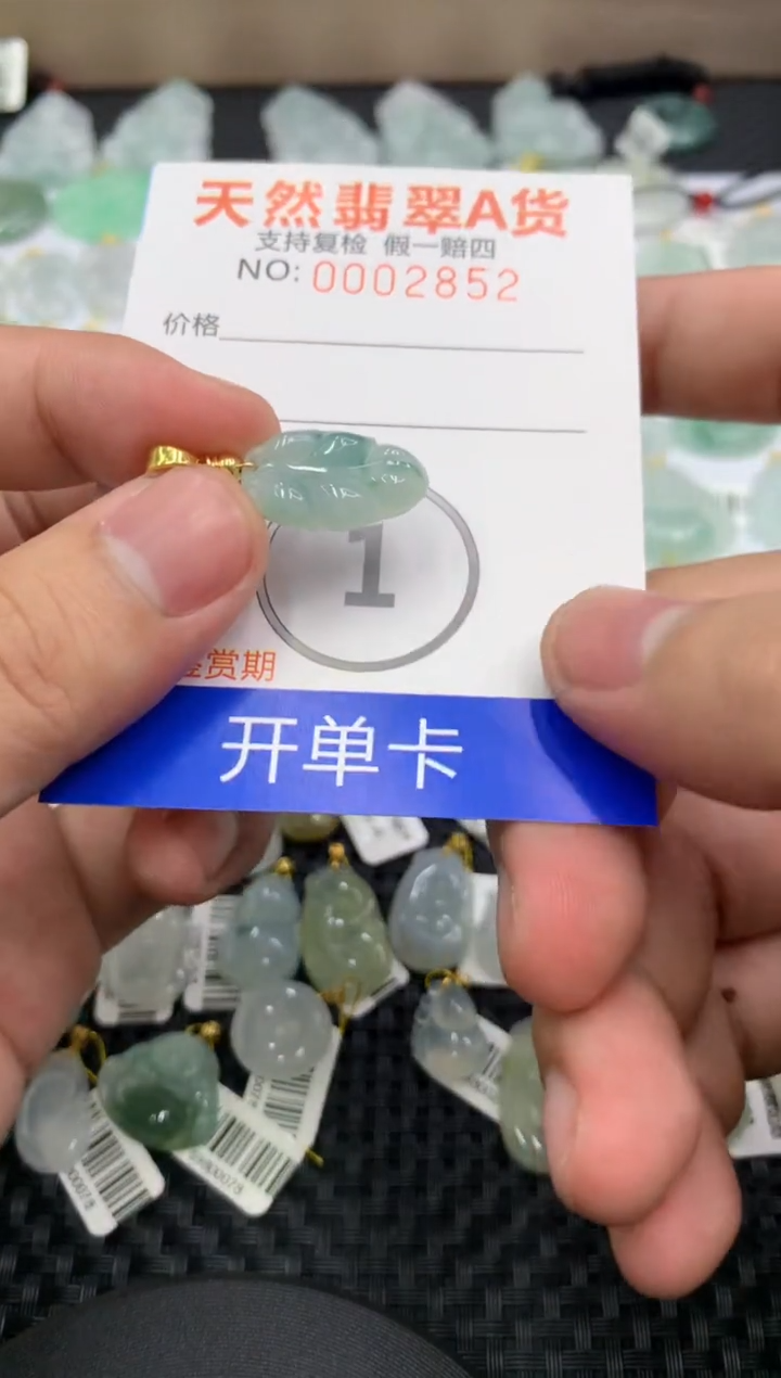 【闪购商品】翡翠颈饰未镶嵌11111111111