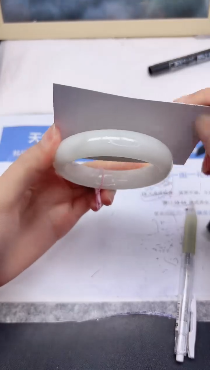 和田玉手镯未镶嵌215-60.4