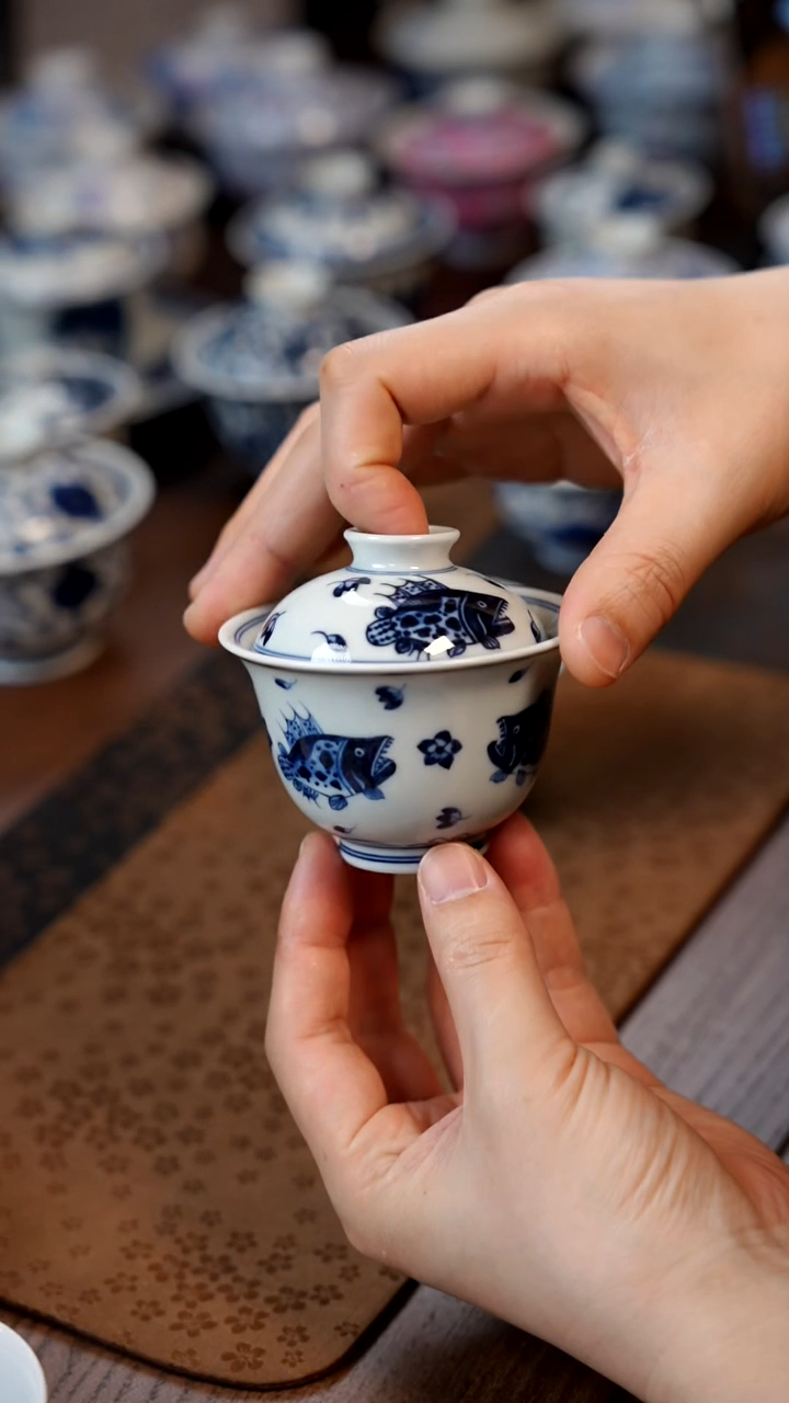 【闪购商品】120鳜鱼盖碗111111111