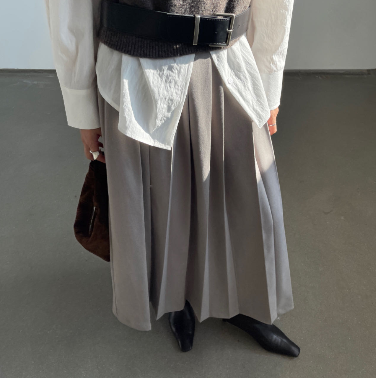 【孤品NO退NO换洗】想好再下单 否则拉黑 ！压褶半身裙6C337