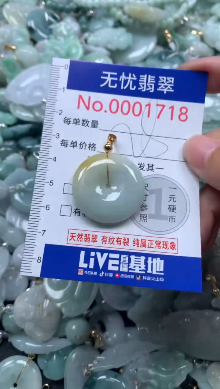 颈饰未镶嵌翡翠1718