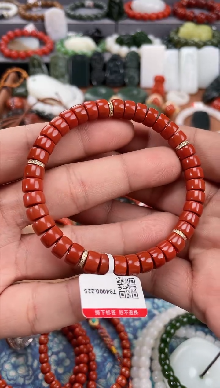 【闪购商品】南红玛瑙手串未镶嵌多样性发一件TNH6076