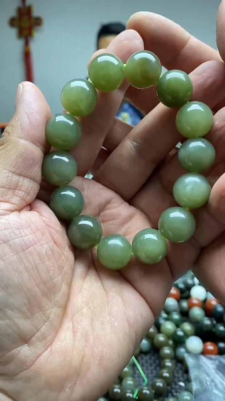 【闪购商品】和田玉手链未镶嵌16gingshui