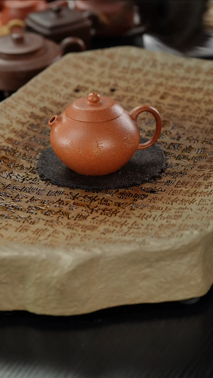 【闪购商品】紫砂茶壶统刻绘文旦