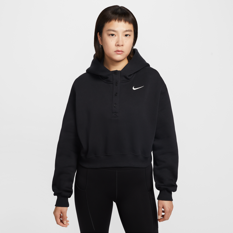 Nike Phoenix Fleece 女子 Oversize 风加绒短款连帽衫IF0259
