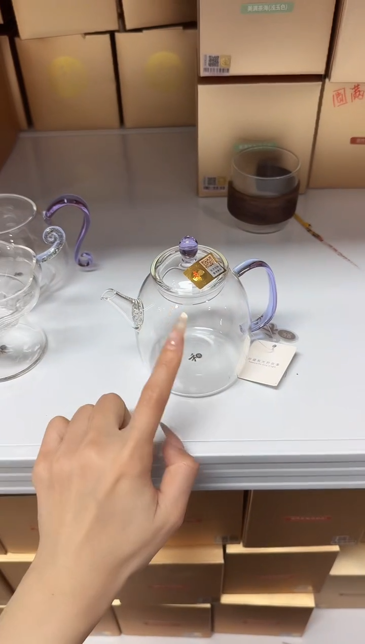 【闪购商品】@@禾器宴臣壶浅紫色