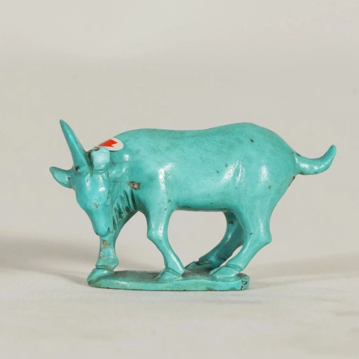     Lot  4  创汇期  松石羊(1.1瓷杂拍卖)