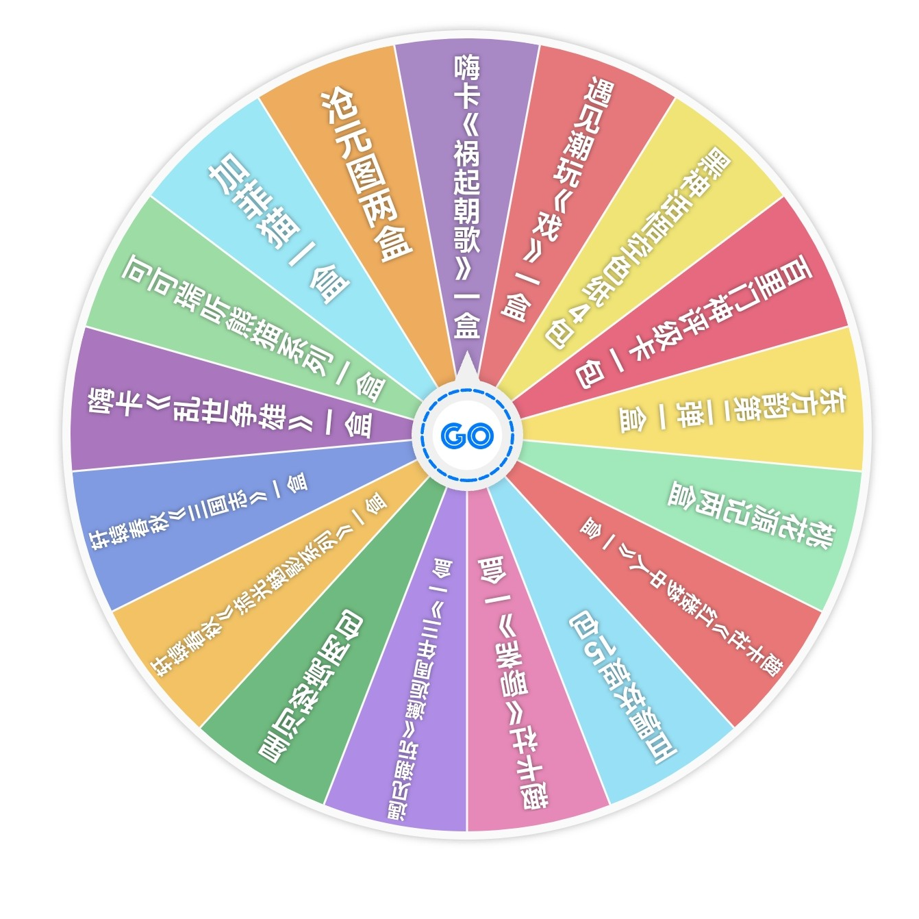 桌游卡牌【多IP系列卡牌大转盘】精美桌游卡牌桌游卡牌桌游卡牌