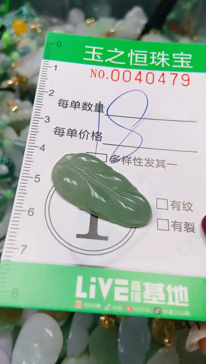 【闪购商品】翡翠颈饰未镶嵌闪购0040479