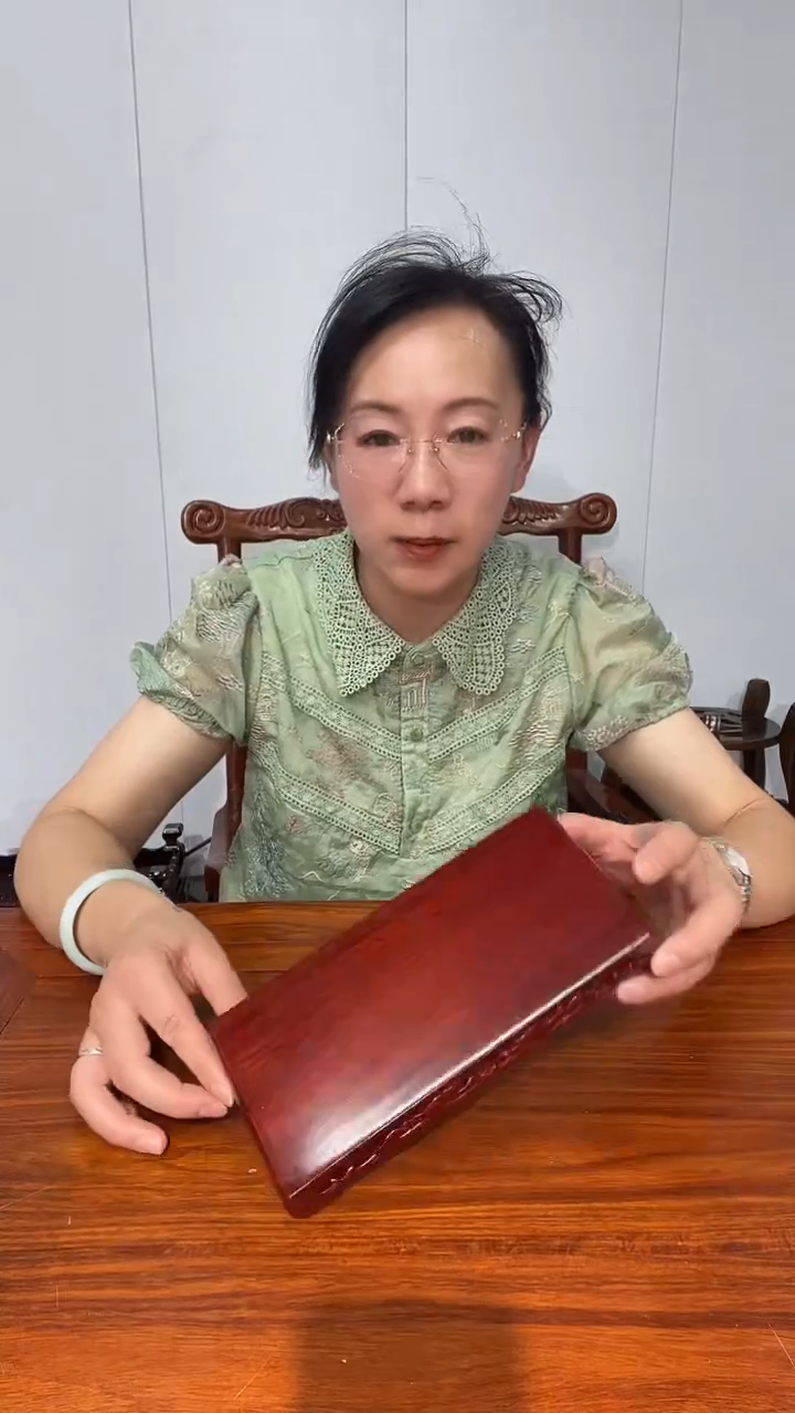 木非花书卷摆台红22*10*3.5