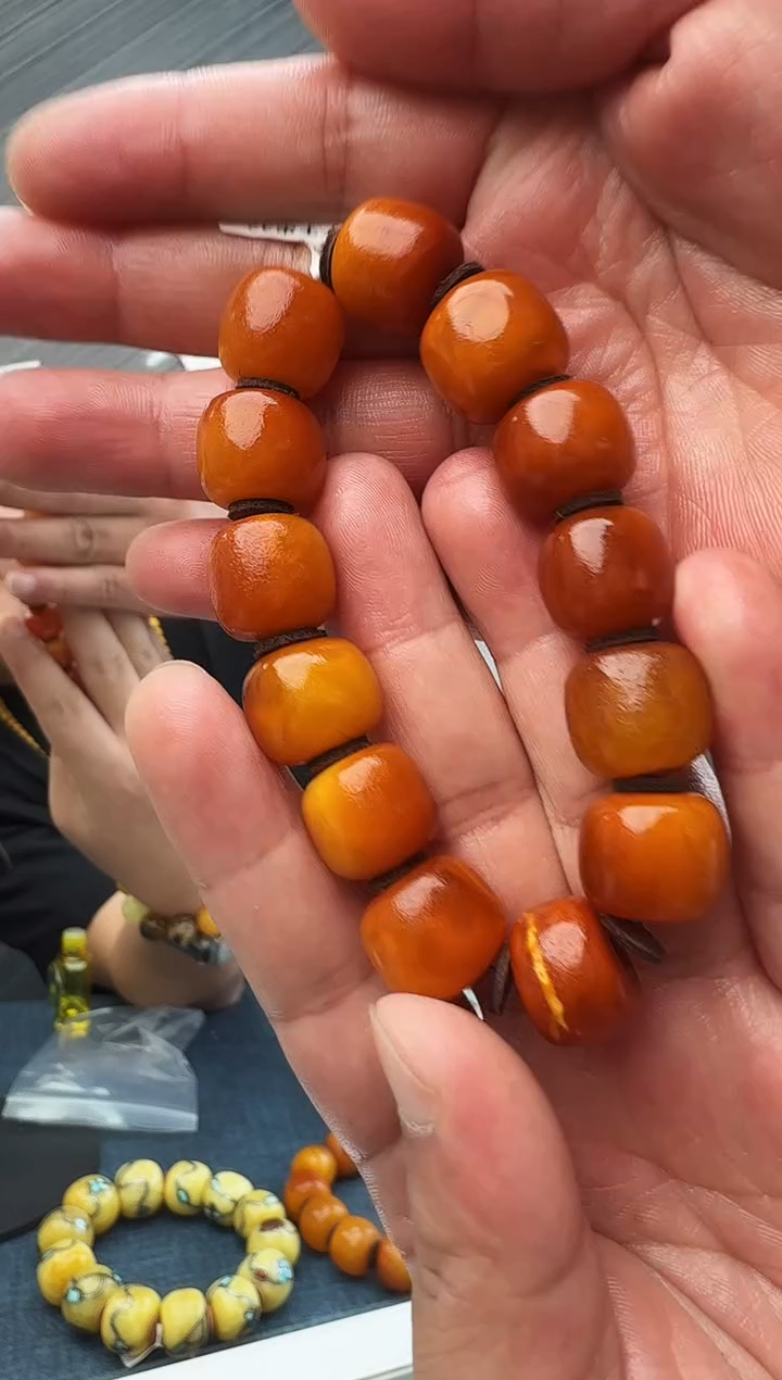 蜜蜡未镶嵌珠宝奇石假一罚十32，15多样性发其一