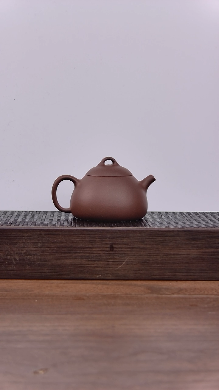 茶壶紫砂紫泥冬心秦权！！！120CC