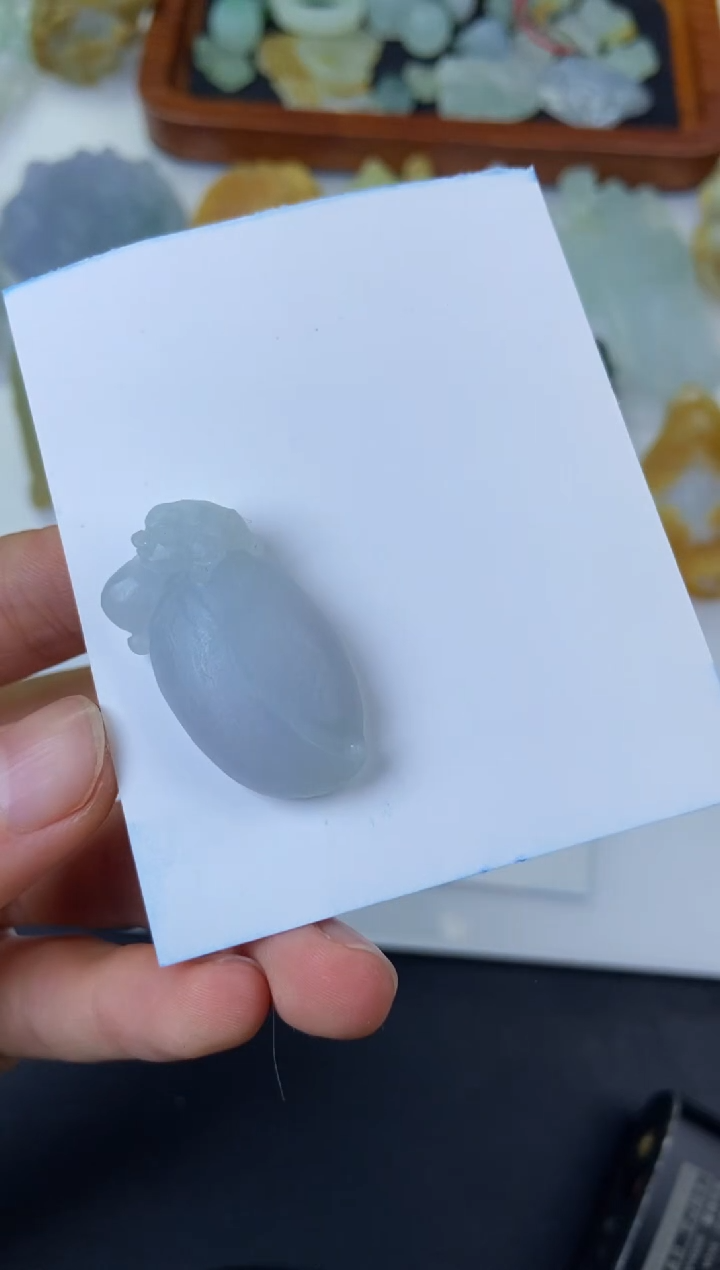 【闪购商品】定制翡翠未镶嵌桃子