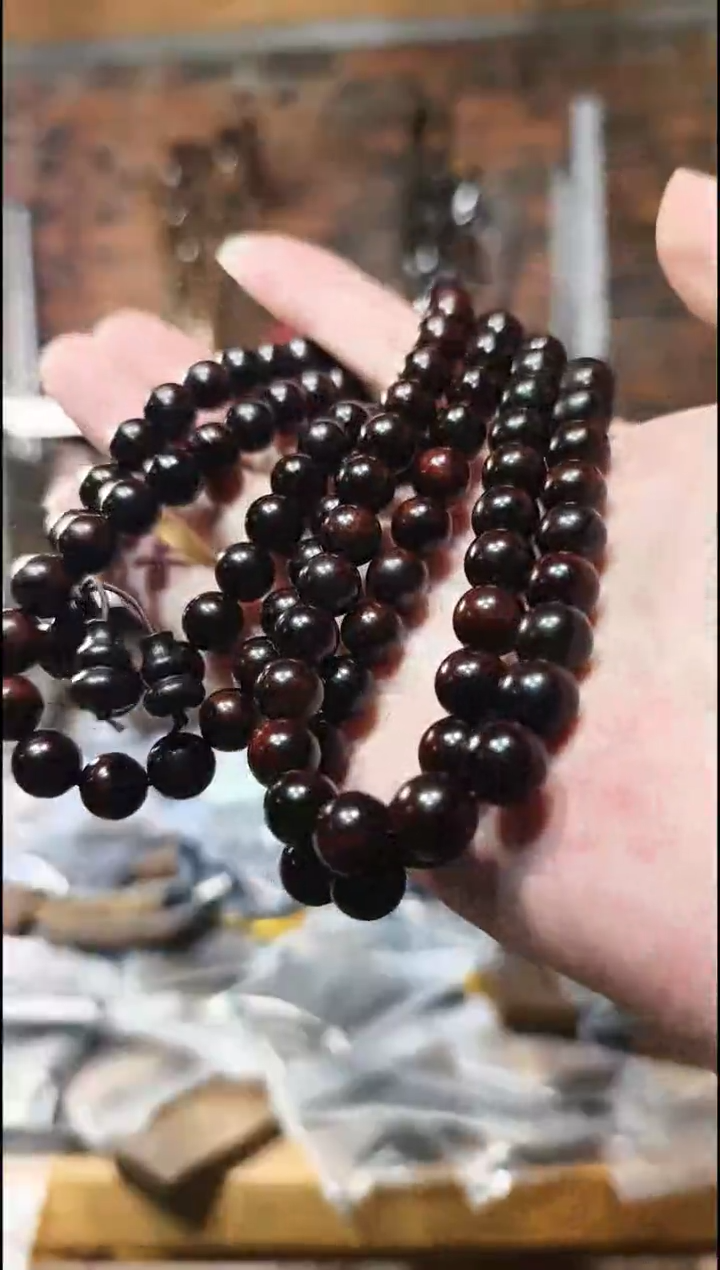小叶紫檀柏**子1.0多圈108颗