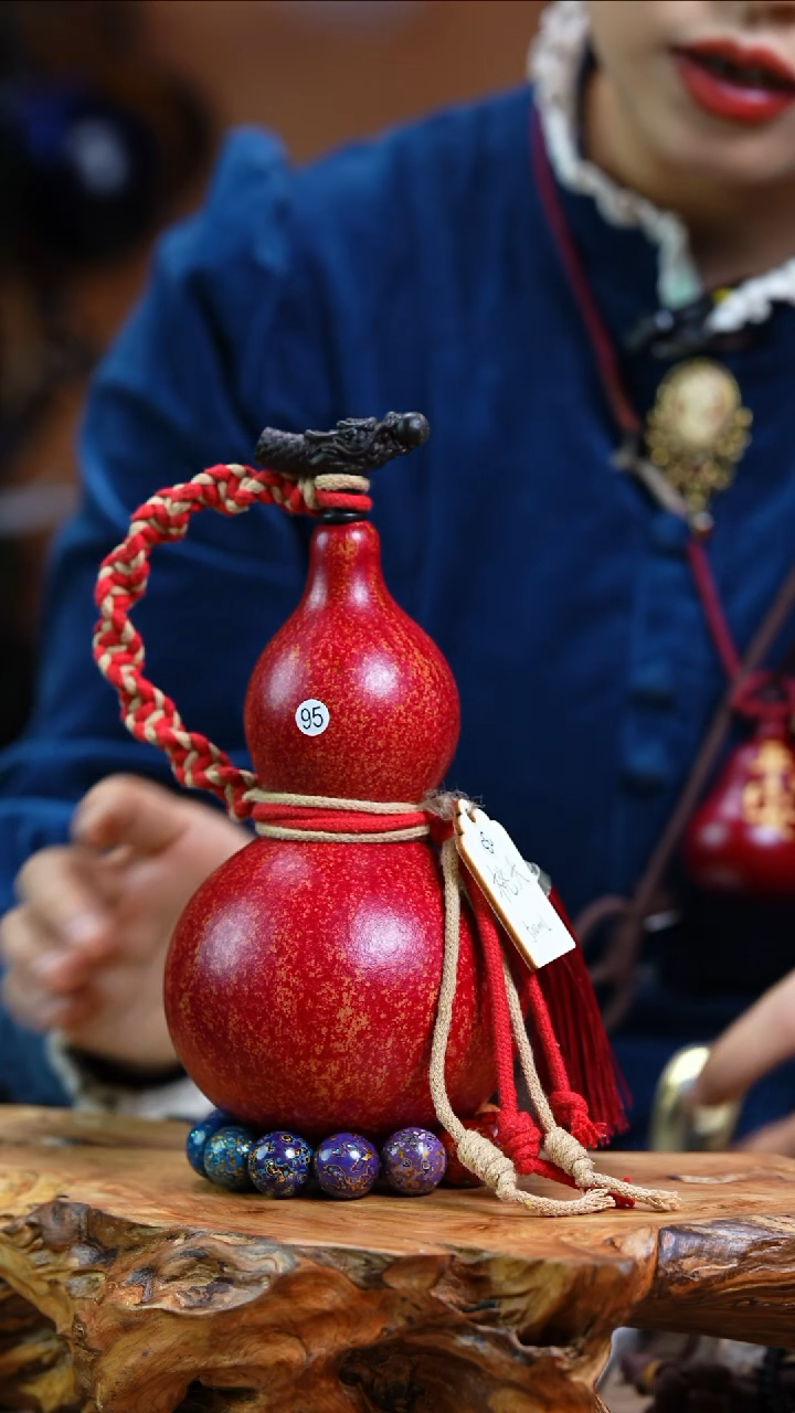 【闪购商品】95—光岳葫天然大漆酒葫芦不含漆珠