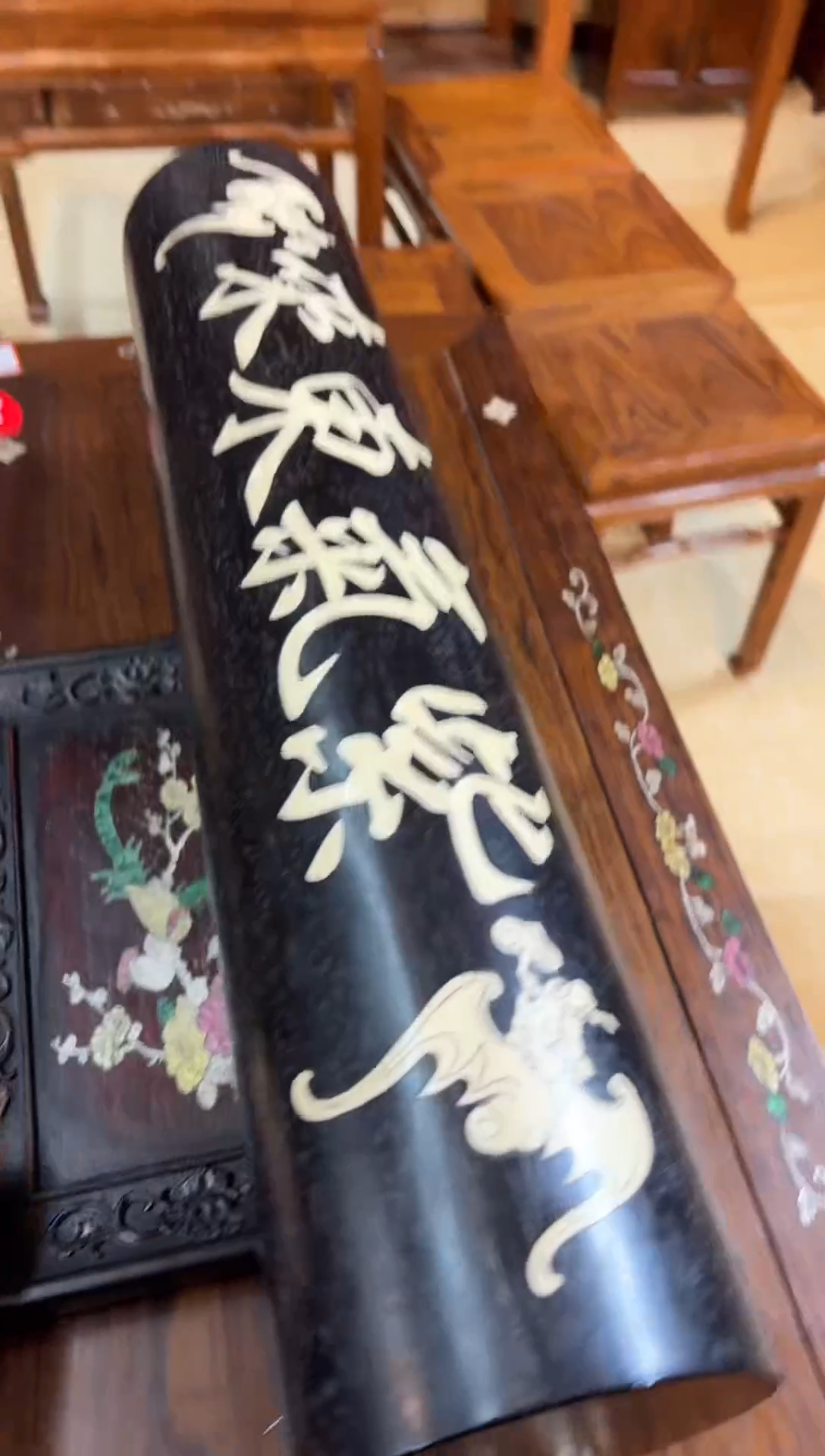 鑐**生小叶紫檀紫气东来横财