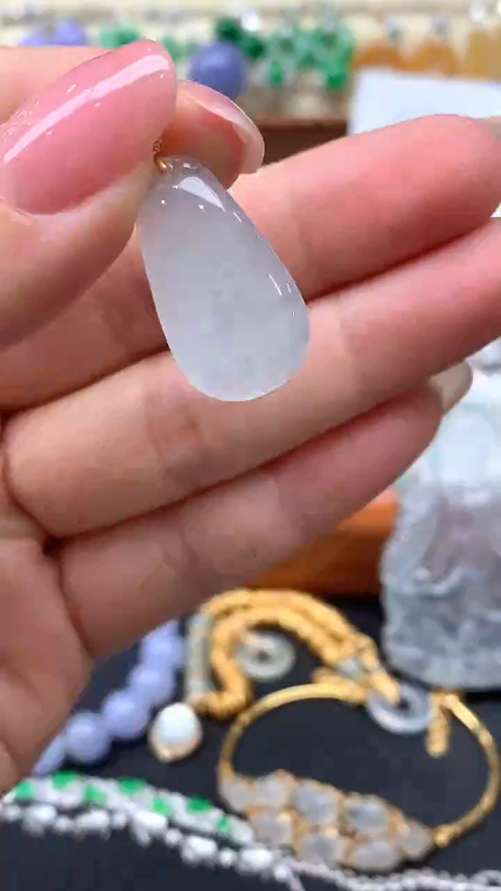 【闪购商品】翡翠颈饰未镶嵌6-天然翡翠