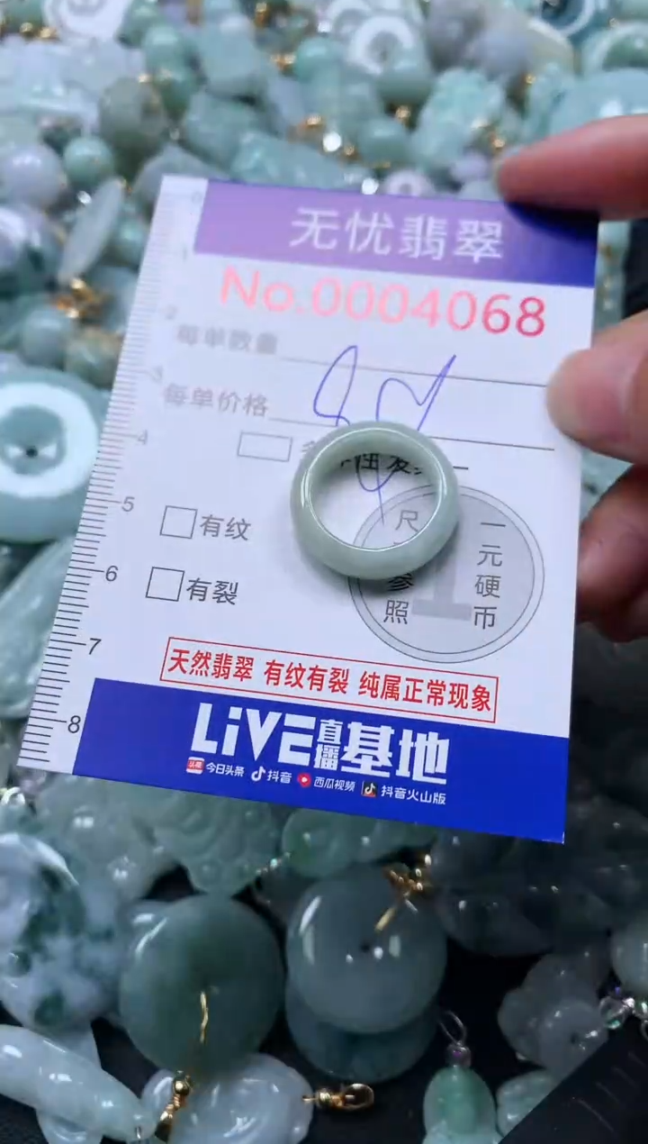 颈饰未镶嵌翡翠4068