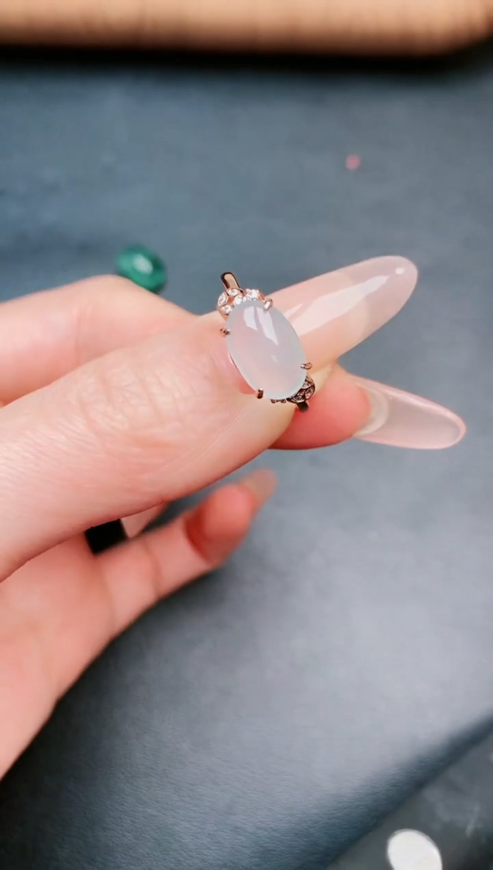 【闪购商品】翡翠戒指银S925镶嵌.....