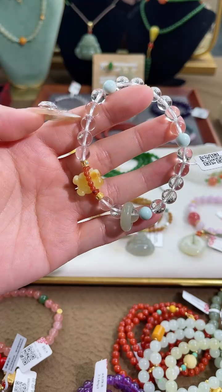 【闪购商品】水晶手链未镶嵌白水晶cs