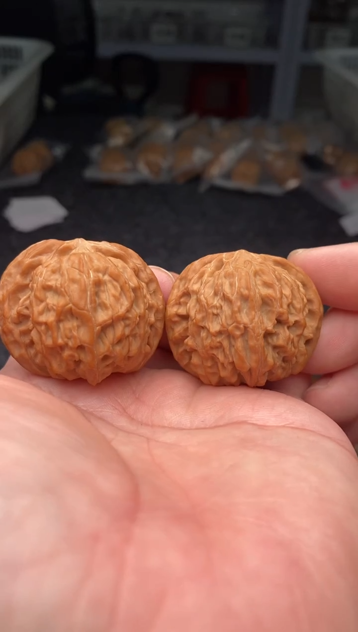 把件文玩核桃b20号41尺磨盘全品