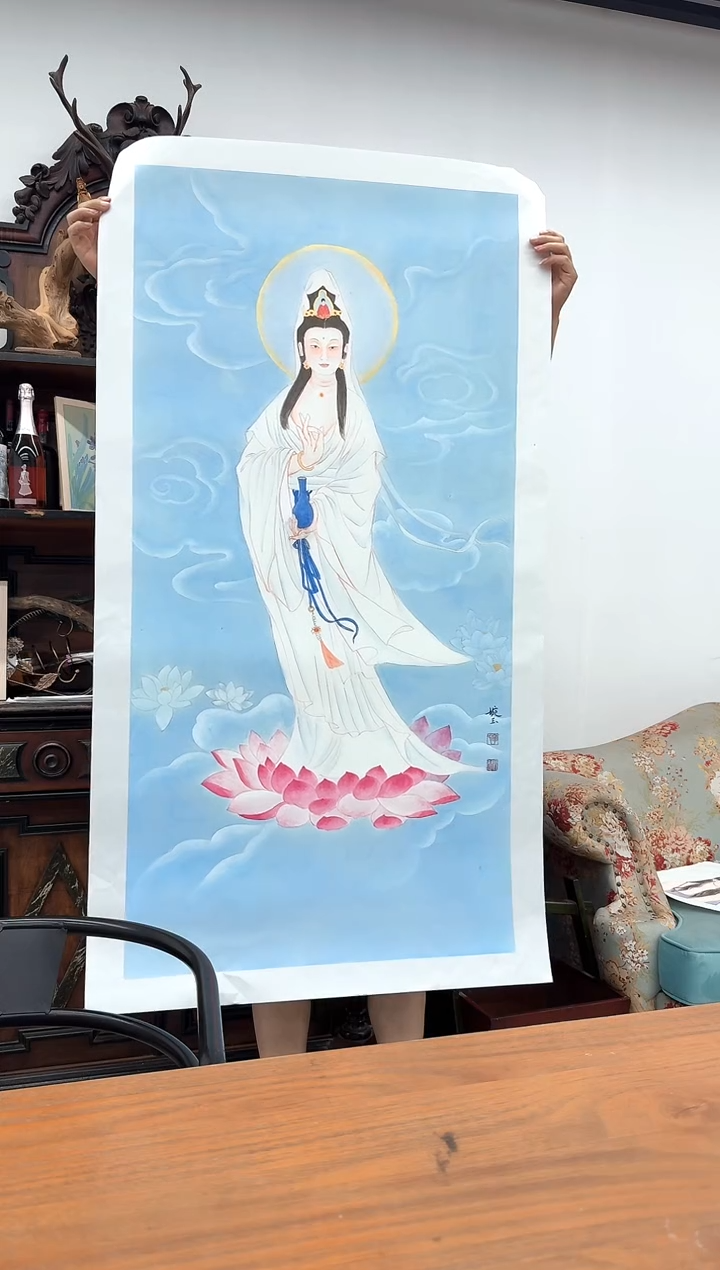 国画27人物-宁婉玉-8平尺