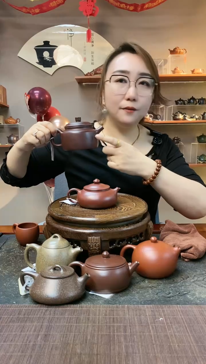 【闪购商品】紫砂茶壶光器德钟 紫泥 朱志远
