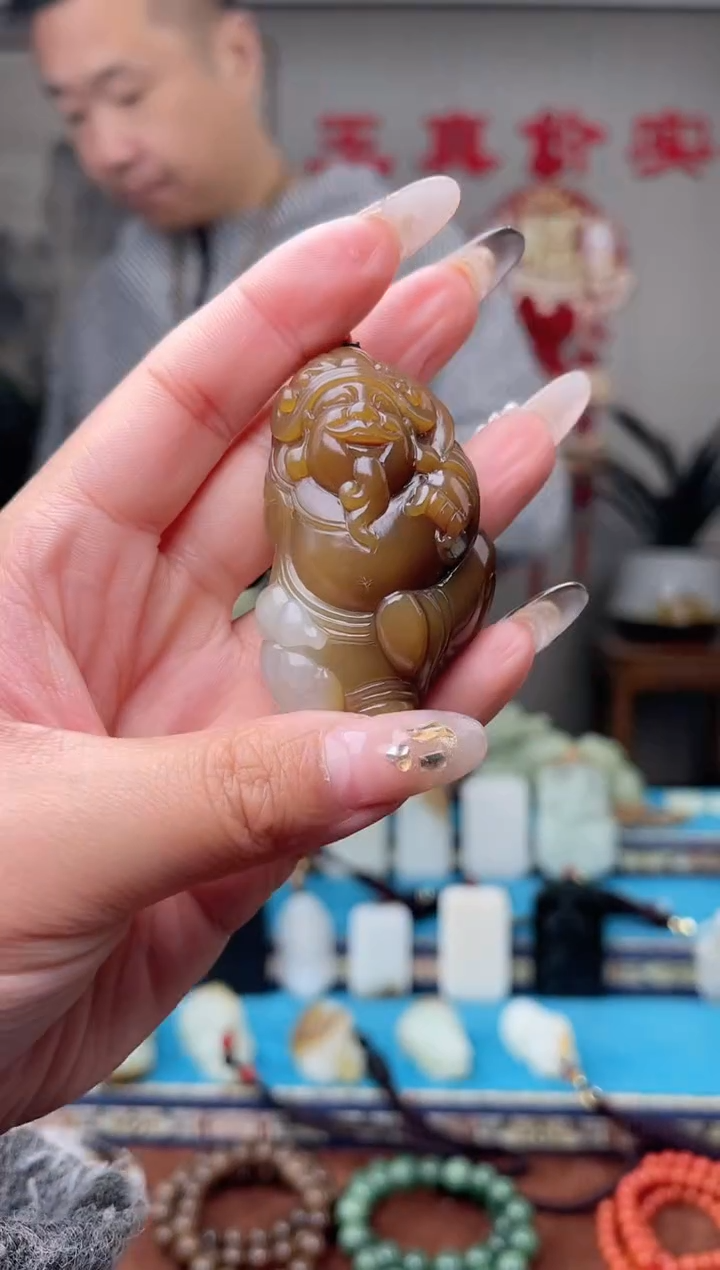 【闪购商品】和田玉挂件未镶嵌1