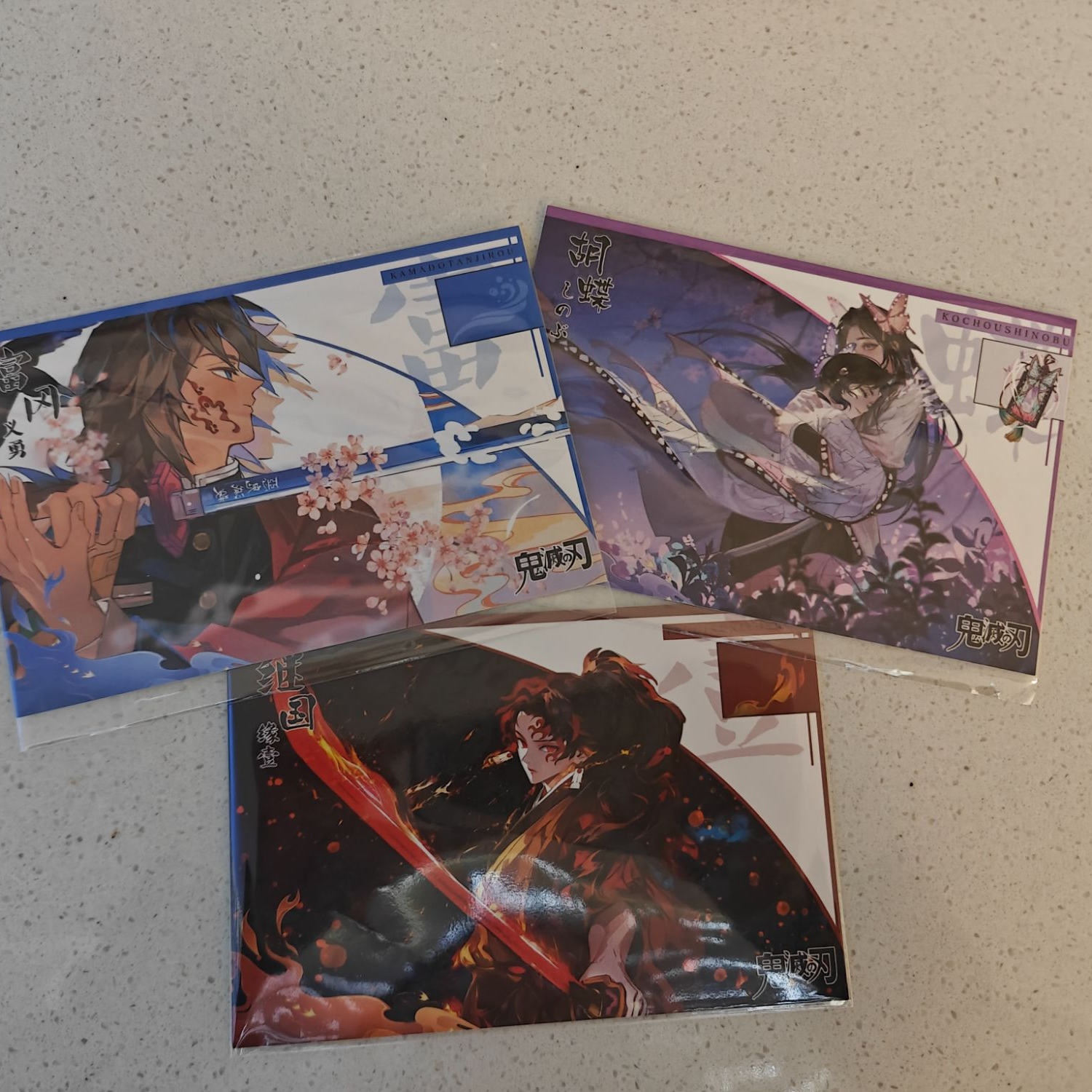 【玩法合集】餸鸦文创【鬼灭之刃·神乐的延续】A6全亚克力色纸（代拆）