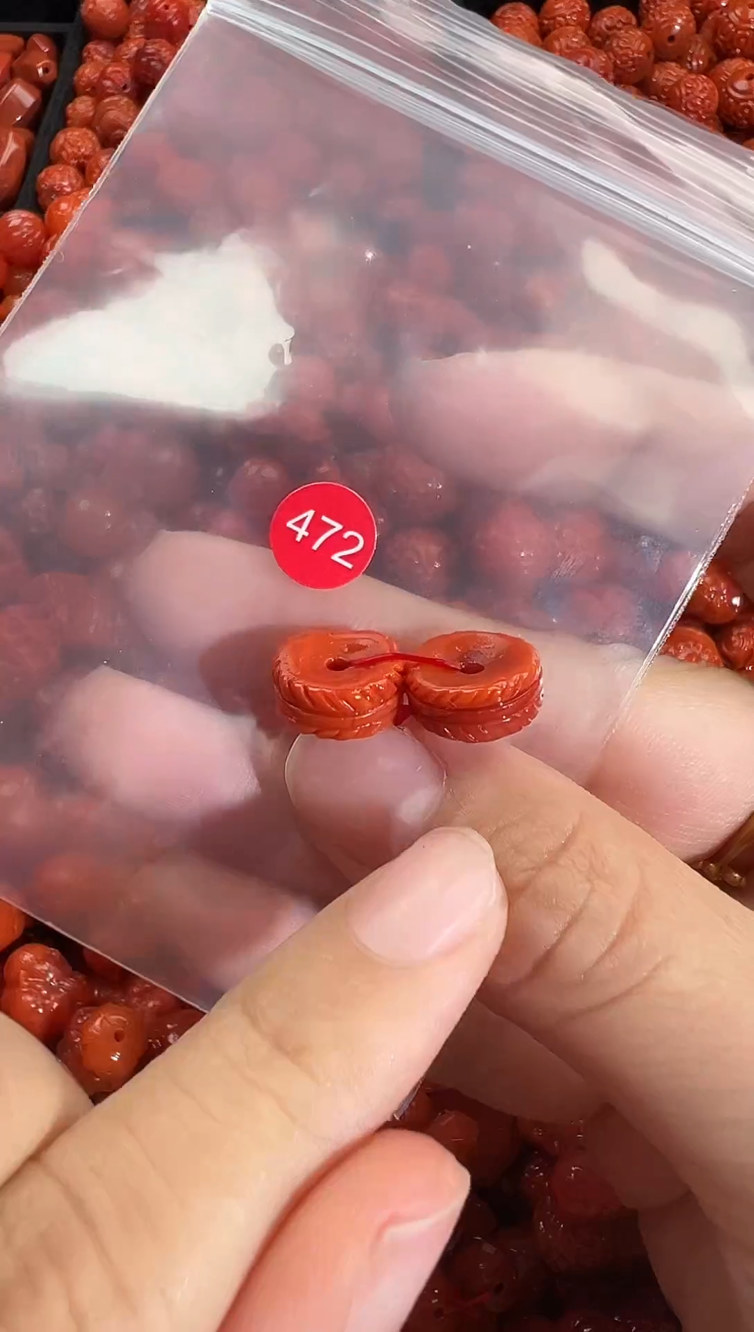 颈饰未镶嵌南红玛瑙1